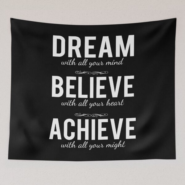 Item preview, Dream Believe Achieve Change Your Life Gift designed and sold by cssdru.
