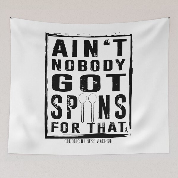 Item preview, "Ain't nobody got spoons fot that" designed and sold by spoonie-species.