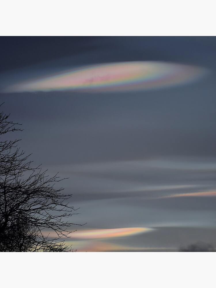 Bolsa De Tela Nubes Estratosfericas Polares Sobre Islandia De Elisainiceland Redbubble