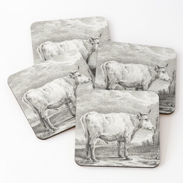 Item preview, Large bull illustration designed and sold by Vintage Designs +.