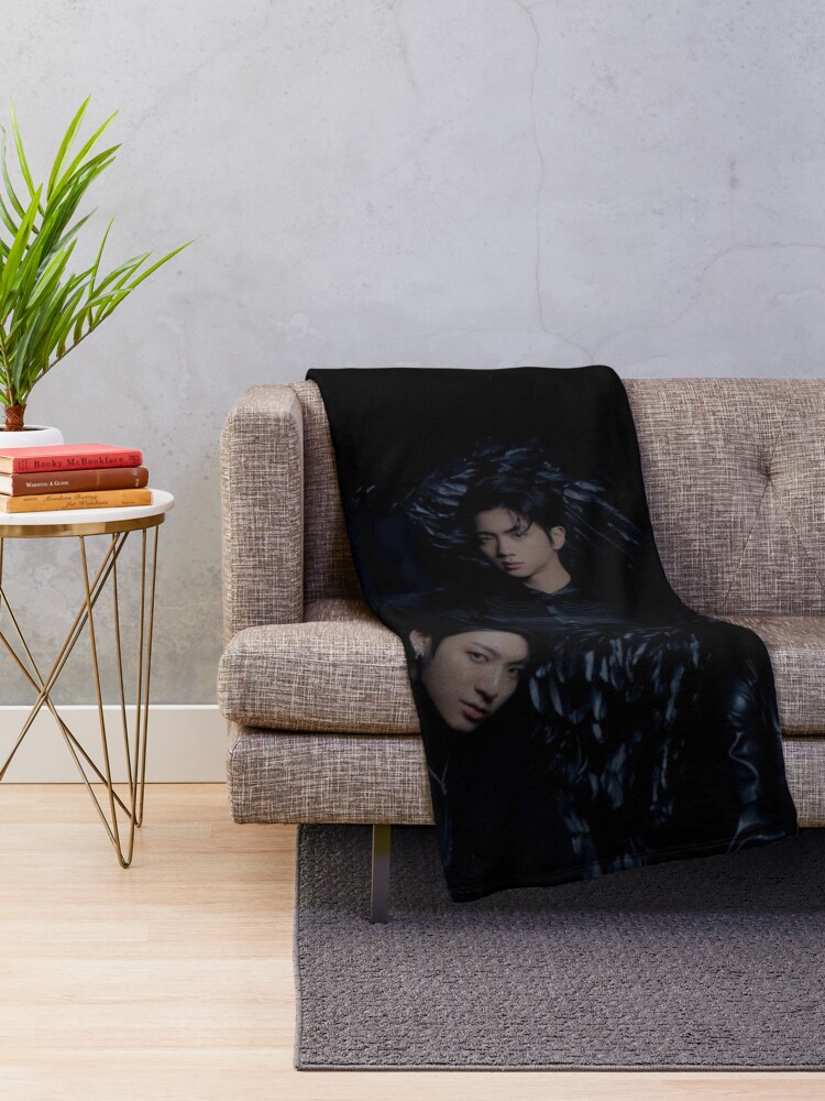 Alternate view of BTS MAP OF THE SOUL: 7 VERSION 2 // GROUP OT7 Throw Blanket
