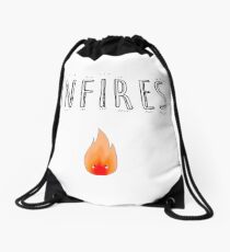 BTS Bangtan Suga "Infires" Milky Design Drawstring Bag