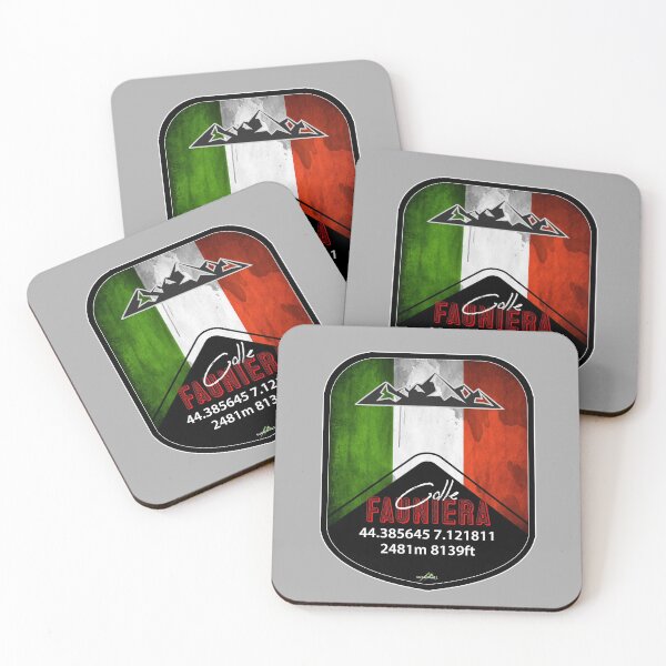 Item preview, Colle Fauniera Colle dei Morti Italy Sticker & T-Shirt  designed and sold by OuterShellUK.