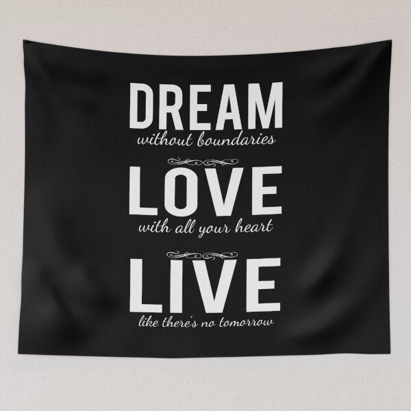 Item preview, Dream Love Live Raise Your Vibration Uplifting Wisdom Quote designed and sold by cssdru.