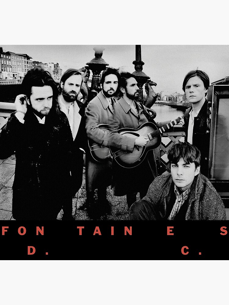 "fontaines dc tour 2020 malamminggu" Poster for Sale by ancyrodrigue