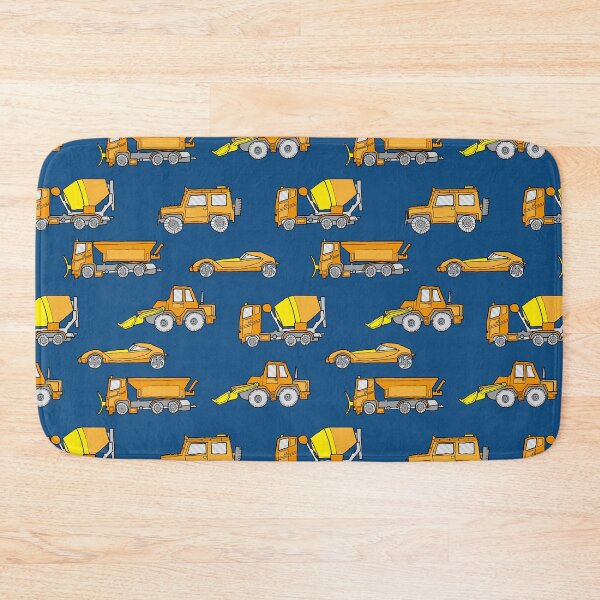 Item preview, Vehicles orange on classic blue designed and sold by kobyakov.