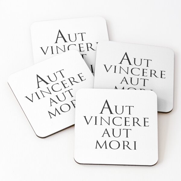 Item preview, EITHER WIN OR DIE, phrase in Latin designed and sold by Espirius.