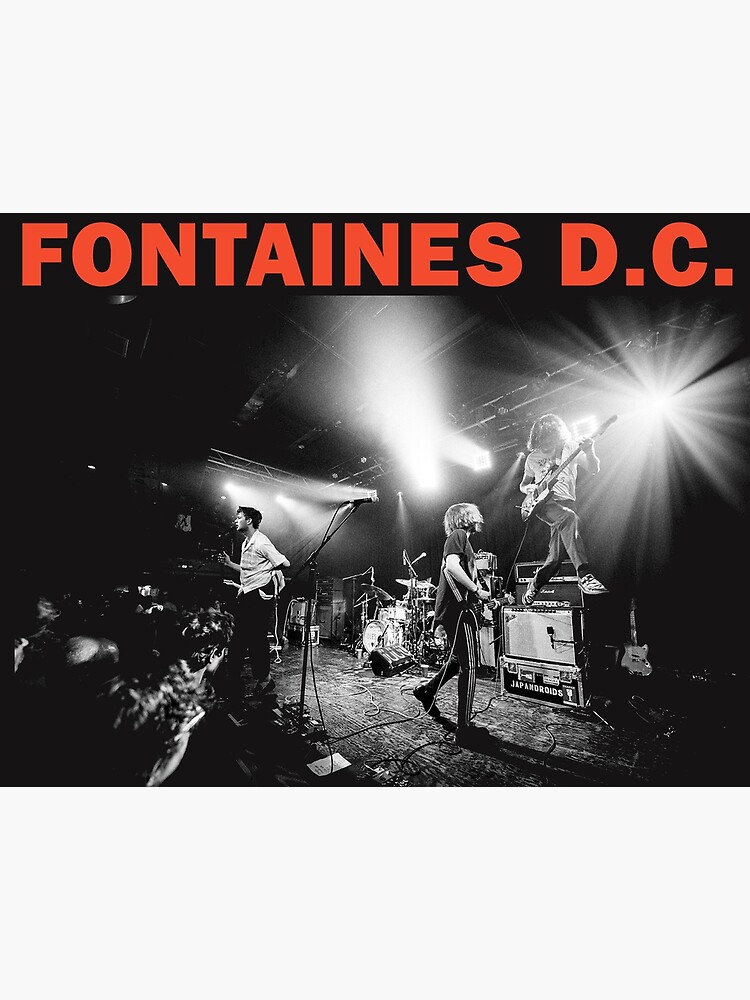 "fontaines dc tour 2020 live malamminggu" Poster for Sale by