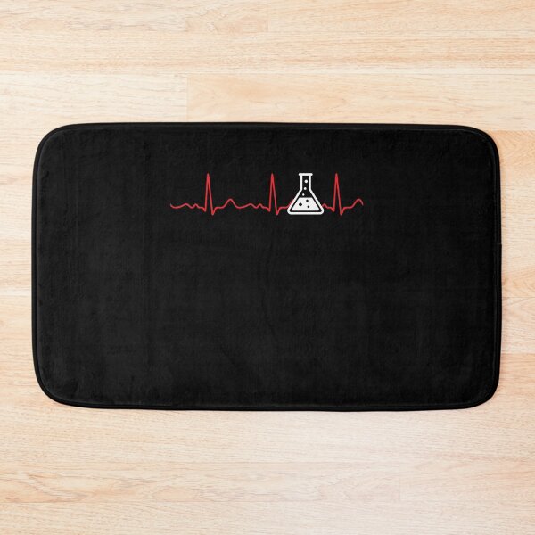 Item preview, Chemistry - heart line, heartbeat, pulse, EKG, red designed and sold by Mohja-Design.