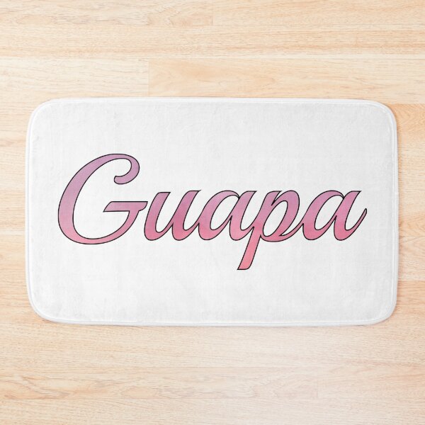 Item preview, Guapa Spanish Girl Spain Español Gift Bath Mat designed and sold by JackCurtis1991.