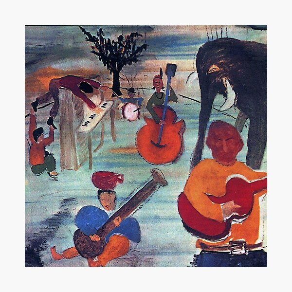 Item preview, The Band Music from Big Pink (album cover) designed and sold by ColSmokie.