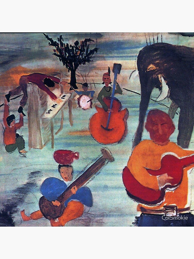 The Band Music from Big Pink (album cover) Sticker