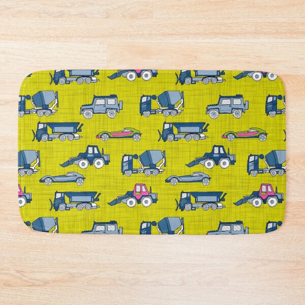Item preview, Vehicles blue on yellow-green texture designed and sold by kobyakov.