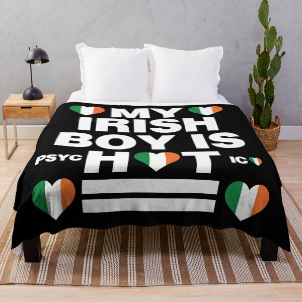 Item preview, My Irish Boy is Hot - psychotic funny designed and sold by elhefe.