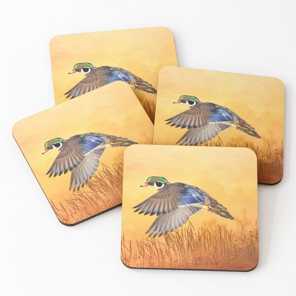 Item preview, Wood Duck in Flight designed and sold by FineArtography.