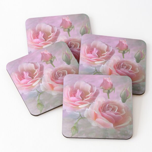 Item preview, Pretty Soft Pink Roses designed and sold by MoragBates.