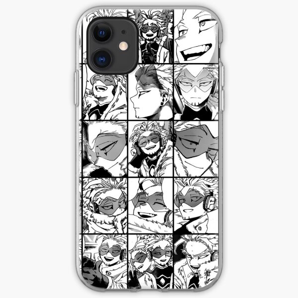Hawks- manga black and white version iPhone Soft Case