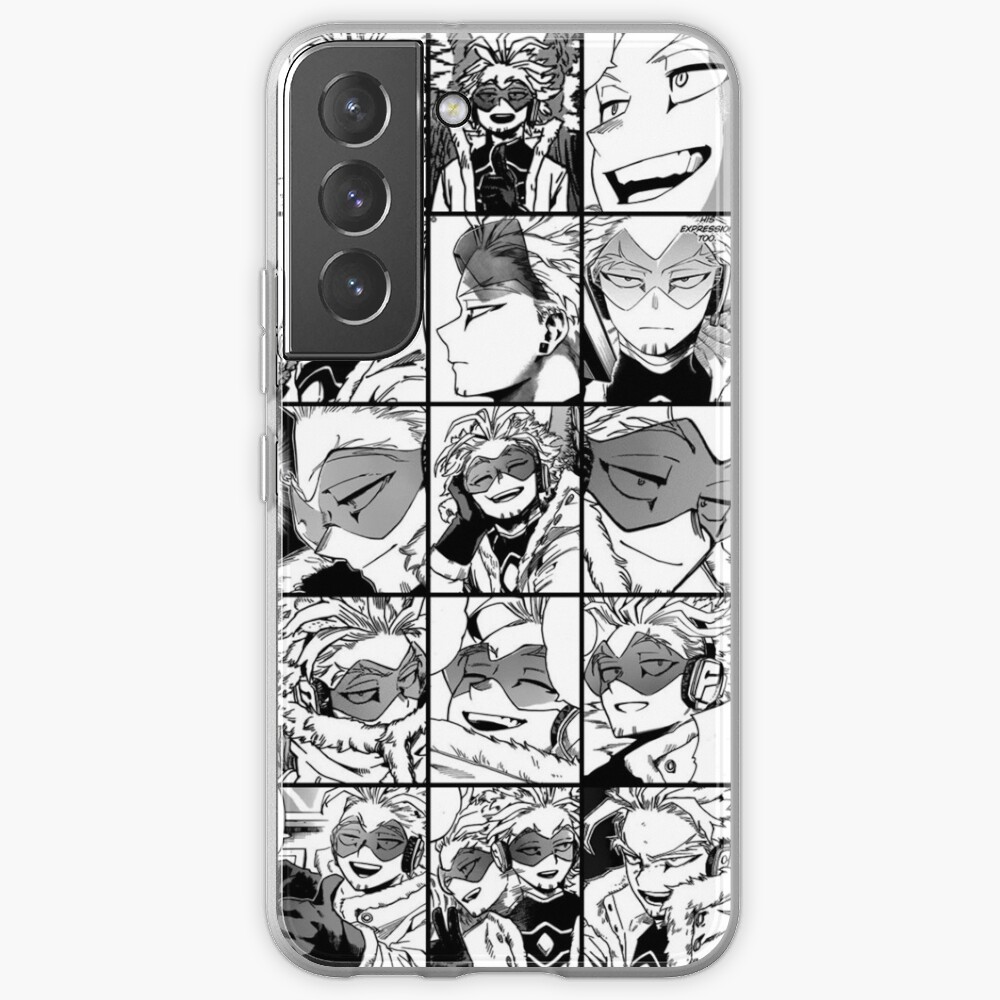 Hawks- manga black and white version Samsung Galaxy Phone Case