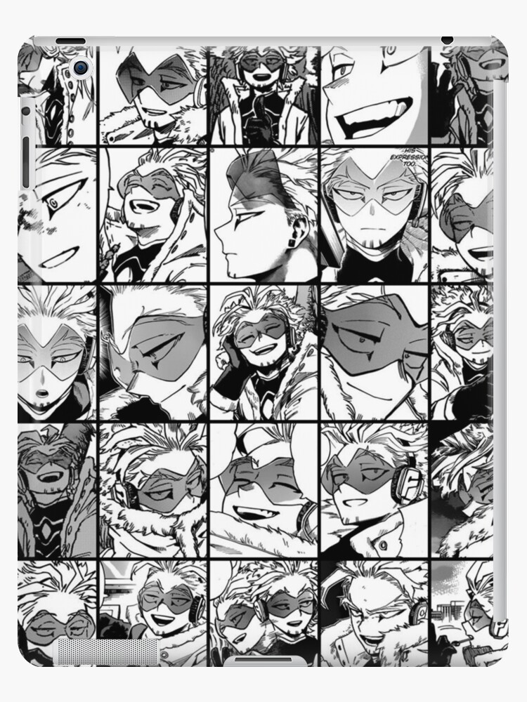 Hawks Manga Black And White Version Ipad Case Skin By Angellinx3 Redbubble