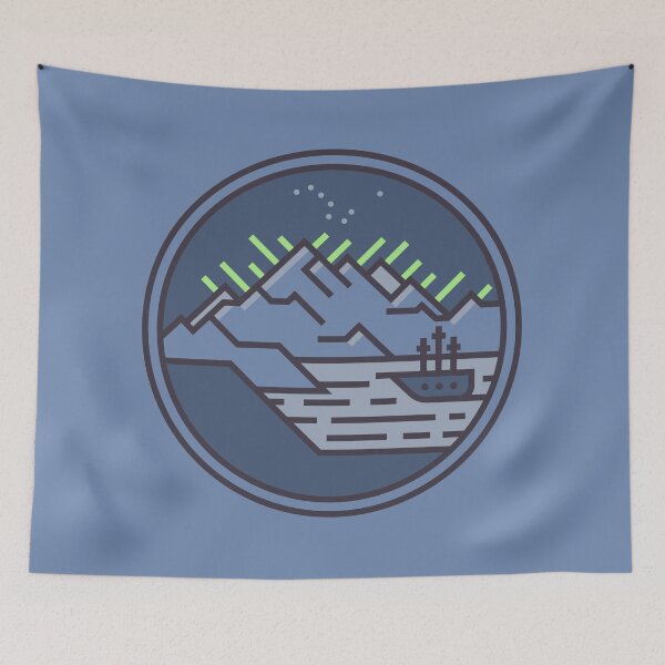 Item preview, Alaska Crest designed and sold by DarumaCreative's Shop.