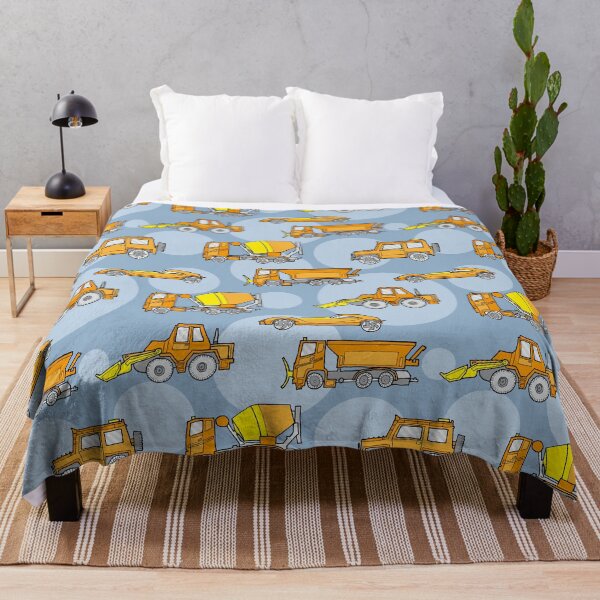 Item preview, Vehicles orange on blue-gray dots designed and sold by kobyakov.