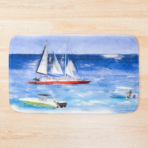 Item preview, Caribbean Catamaran Art designed and sold by Londonimages.
