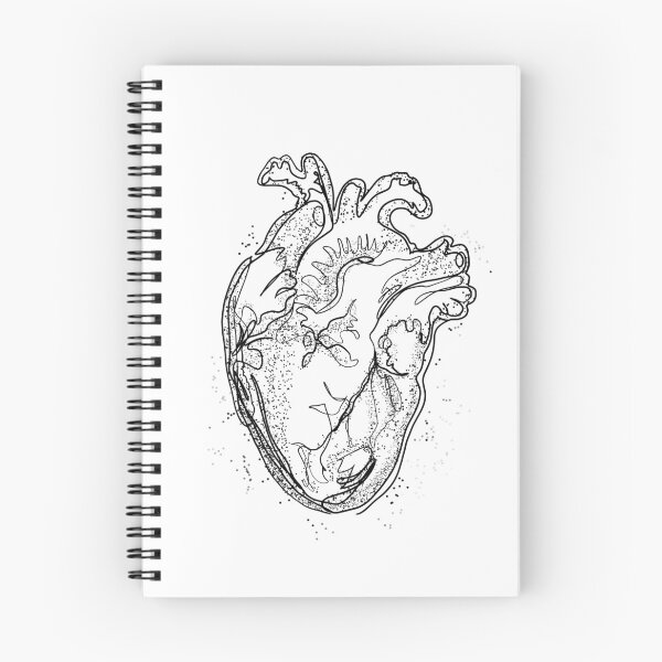 Item preview, Line art heart designed and sold by Kate  Anne.
