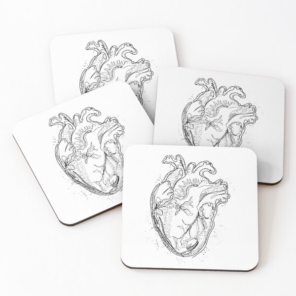 Item preview, Line art heart designed and sold by Kate  Anne.