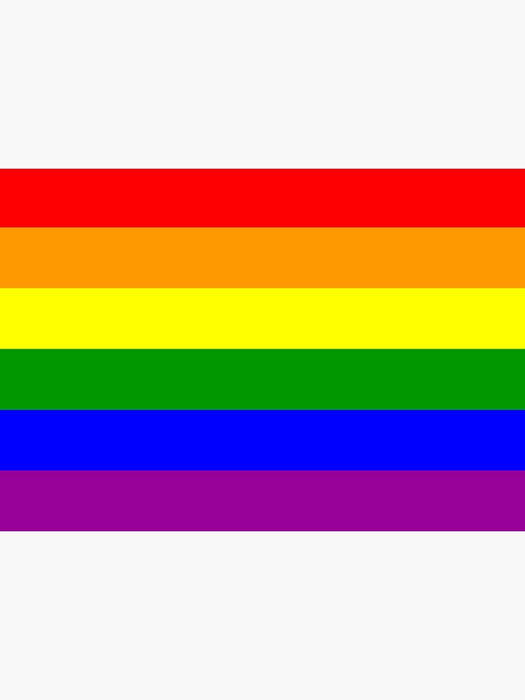GAY. Gay Pride. Rainbow Flag. LGBT. Pride Flag. by TOMSREDBUBBLE