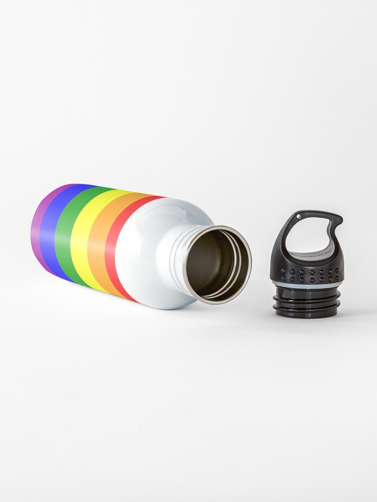 Alternate view of GAY. Gay Pride. Rainbow Flag. LGBT. Pride Flag. Water Bottle