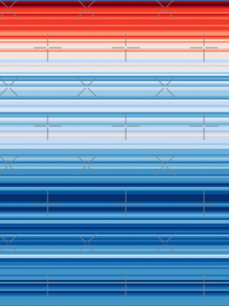 Climate Change Stripes by implexity