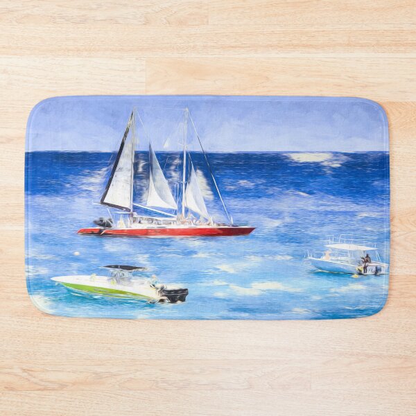 Item preview, Catamaran Caribbean Art designed and sold by Londonimages.