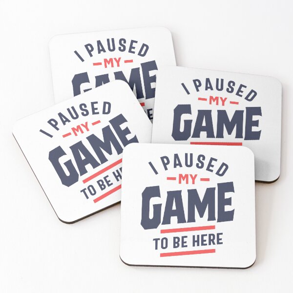 Item preview, I Paused My Game To Be Here Funny Gift designed and sold by cidolopez.