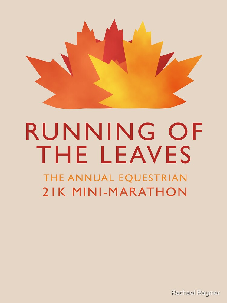 Thumbnail 7 of 7, Essential T-Shirt, Running of the Leaves designed and sold by Rachael Raymer.