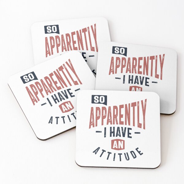 Item preview, So, Apparently I Have An Attitude Funny Gift designed and sold by cidolopez.