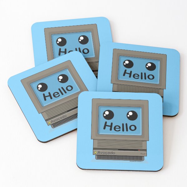 Item preview, Hello Cute Computer  designed and sold by TheFlying6.