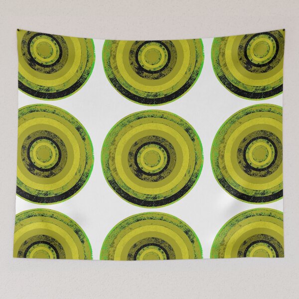 Item preview, Concentric Circles Artwork / Geometric Abstract.  designed and sold by FuzzyHoney.