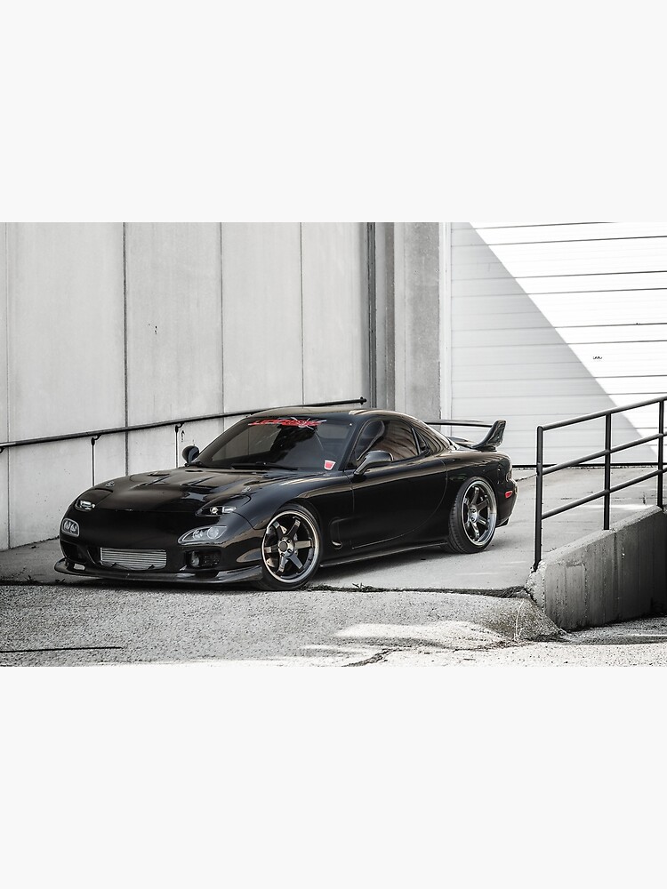 Black Mazda RX7 FD Premium Matte Vertical Poster sold by Kyrgyzstan ...