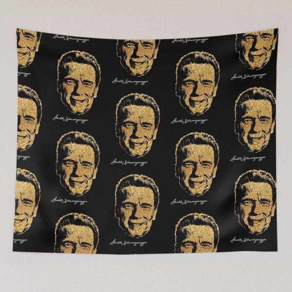Item preview, Arnold Schwarzenegger portrait designed and sold by madkitten.