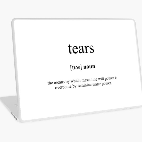 Tears Definition | Dictionary Collection | Art Board Print