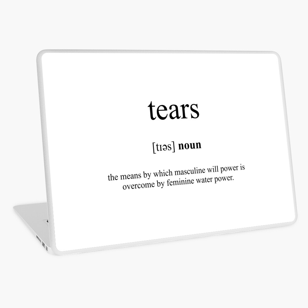 Tears Definition | Dictionary Collection | Photographic Print
