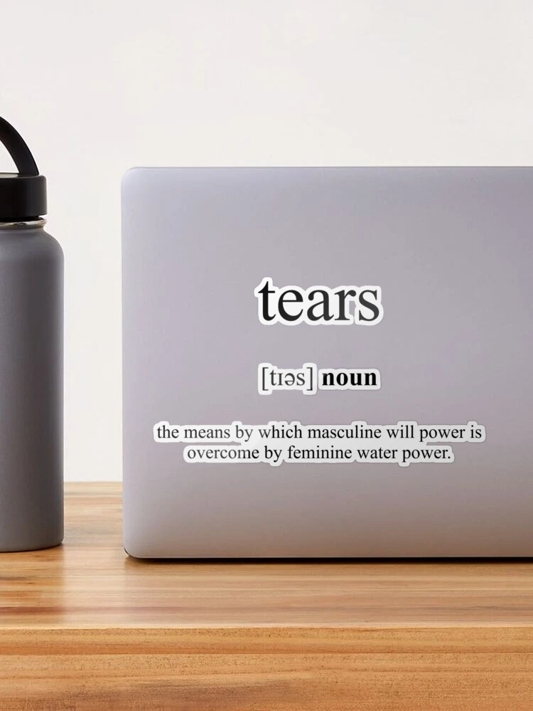 Tears Definition | Dictionary Collection | Photographic Print