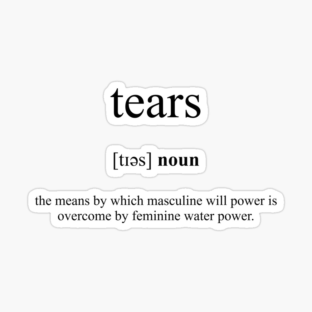 Tears - Simple English Wikipedia, the free encyclopedia