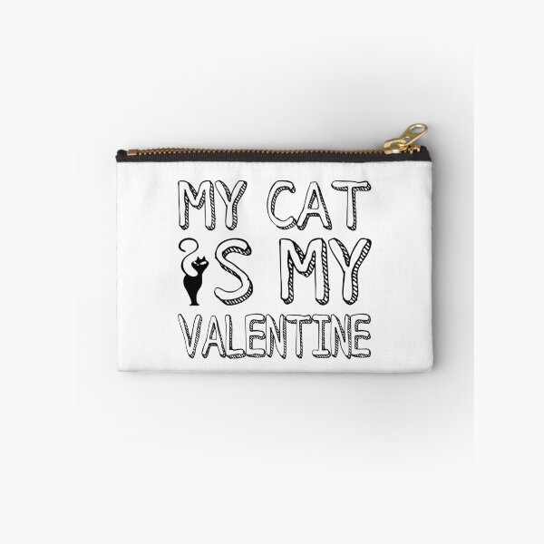 Item preview, My Cat Is My Valentine designed and sold by wordonmyapparel.