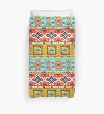 Aztec colorful fashion pattern Duvet Cover