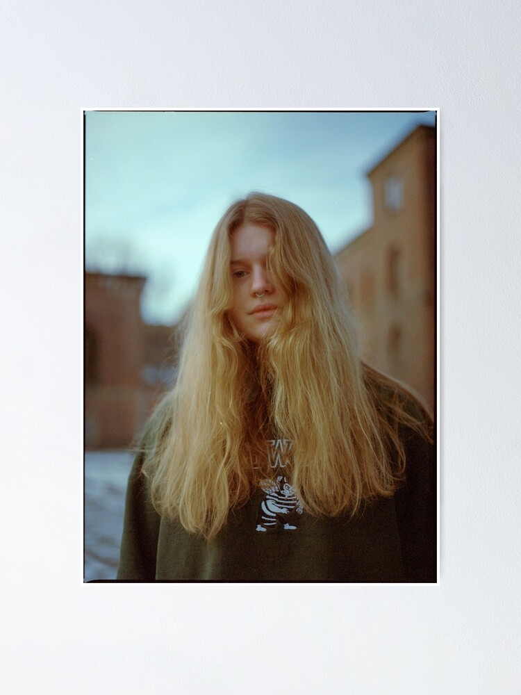 "girl in red" Poster for Sale by LaurenSwiffin Redbubble