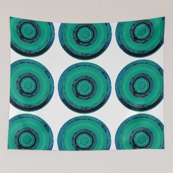 Item preview, Concentric Circles Artwork / Geometric Abstract.  designed and sold by FuzzyHoney.
