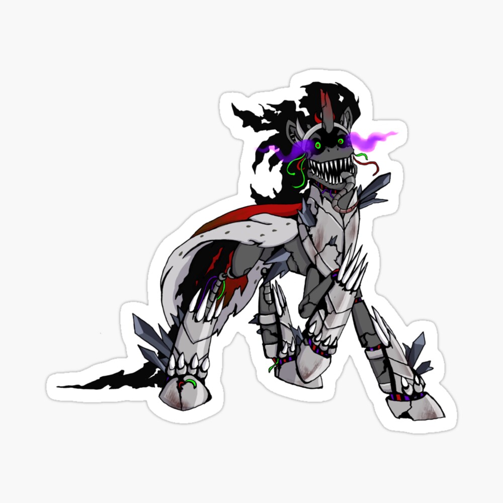 My Little Pony - MLP - FNAF - King Sombra Animatronic