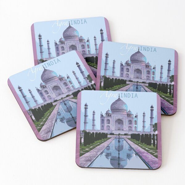 Item preview, Travel posters_Visit Agra, India. designed and sold by FanitsaArt.