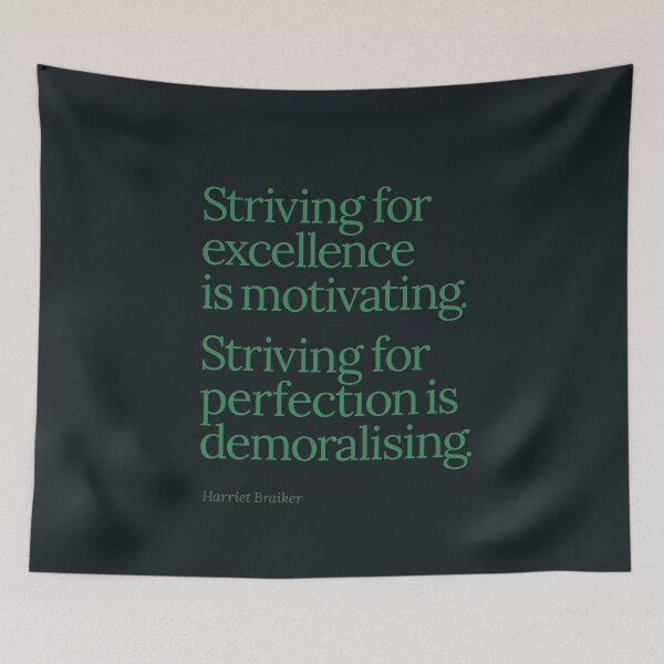 Item preview, Striving for excellence is motivating... designed and sold by x1brett.